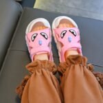 Half toed children's sandals with eyes - Image 2