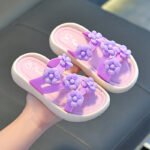 Children's flower slippers - Image 4