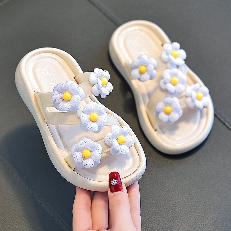 1Z0A8926 Children's flower slippers - Image 1